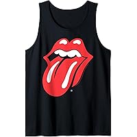Amazon.com: Rolling Stones Official Distressed Tongue Tank Top