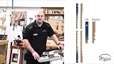 Pégas Skip Tooth Scroll Saw Blade 7-15 TPI Pack of 12 view 2
