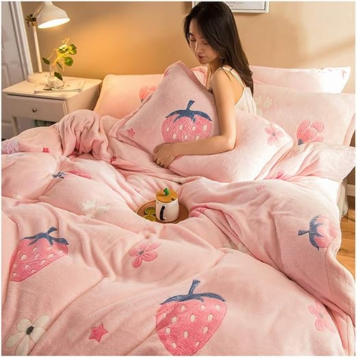 girls double quilt cover