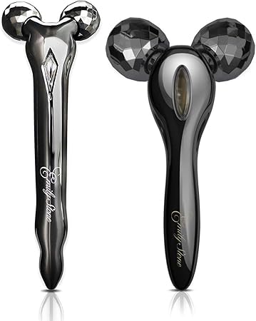 Amazon Co Jp メンズ 小顔 美容ローラー エミリーストーン For Men ミニ フェイス セット マイクロカレント 美顔器 スペースグレー ビューティー