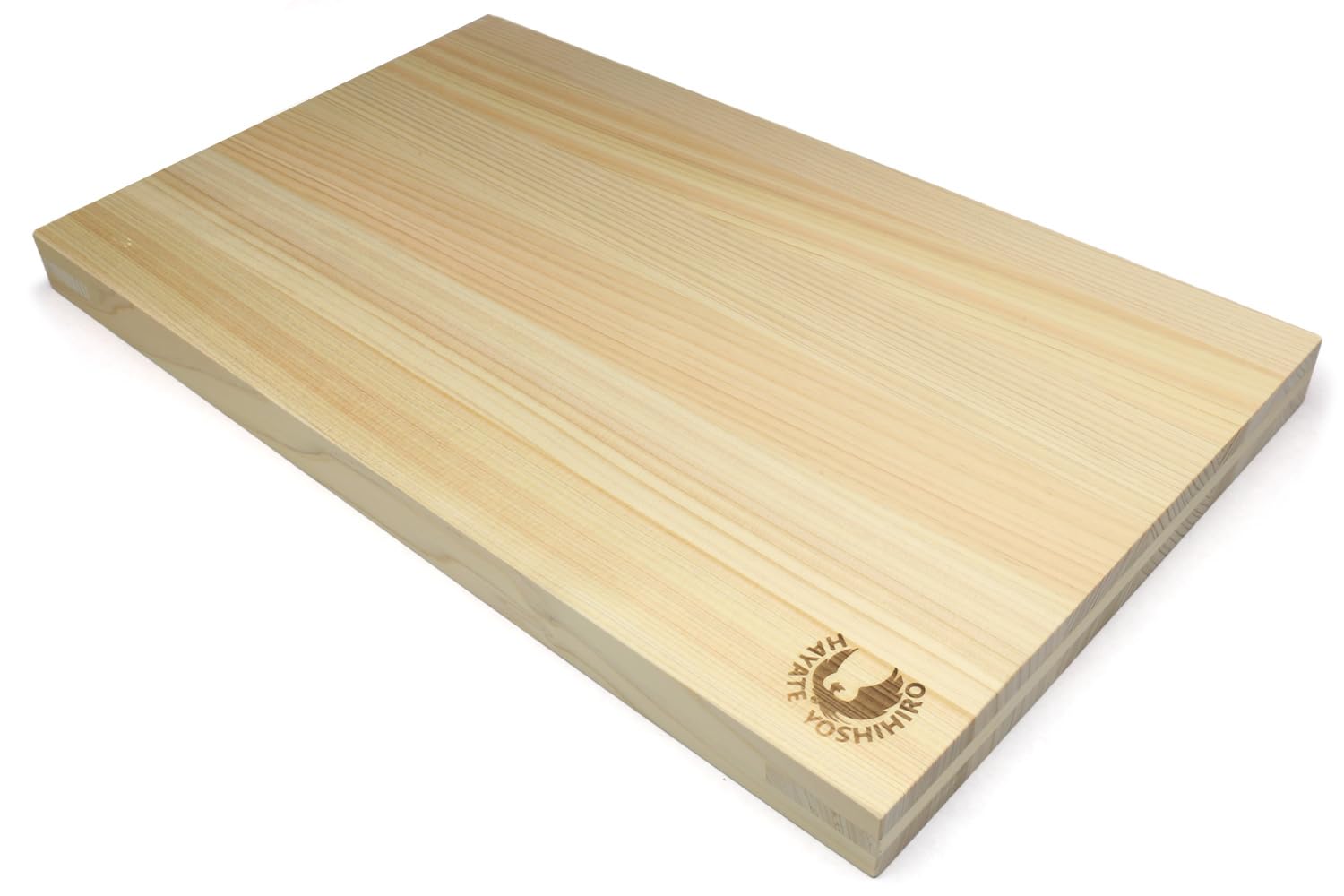Yoshihiro Hinoki Cypress Anti-Twist Core Cutting Board, Japanese Hinoki Wood, Knife Friendly, Professional Grade (X-Large)