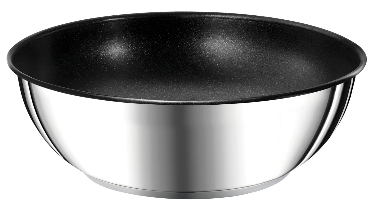 Tefal Ingenio Preference Wok-Pfanne, 26 cm, stapelbar, Edelstahl, sichere Antihaftbeschichtung, Induktion, vielseitig einsetzbar, platzsparend, Temperaturanzeige, L9737702