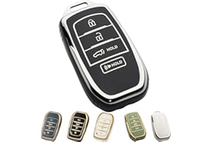 Tautrophen Key Fob Cover Fit for Toyota Camry Mirai 2025 Crown Corolla Grand Highlander Tundra Venza Sequoia