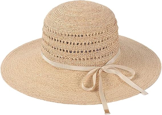 Amazon アンミダ Anmida 帽子 レディース 夏 Uv 大きいサイズ Uvカット帽子 麦わら帽子 つば広 ハット 大きめ リボン 遮光 紫外線対策 ハット 通販