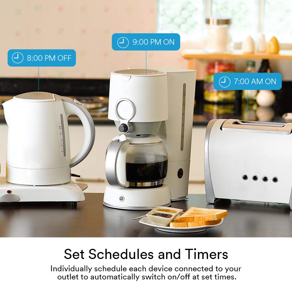 Lumary Smart WiFi In-Wall Outlet 15 Amp Tamper Resistant Split Duplex Receptacle - 2 Plugs and 2 USB Ports, Compatible with Alexa, Google Home, and IFTTT(No Hub required)