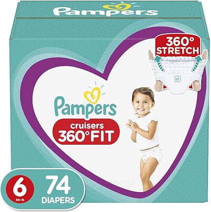 pampers cruisers size 6 weight
