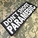 LEGEEON Don't Shoot Paramedic Big XL 10x4 inch EMT EMS Medic Embroidered Nylon Touch Fastener Patch