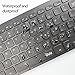 Keyboard Mouse, UHURU 2.4G Ultra Thin Wireless Keyboard with Silent Mouse Combo for Laptop, Desktop, Table, PC and Smart TV