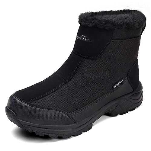 mens warm waterproof winter boots