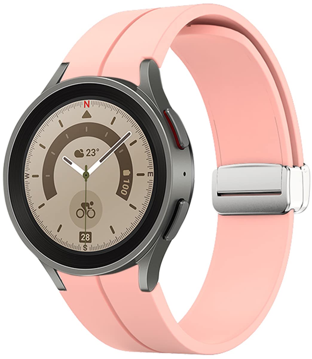 BBZ for Galaxy watch7/watch FE Strap,20MM quick release Silicone Strap Compatible with Galaxy Watch 6/Galaxy Watch 5 40mm 44mm /Galaxy Watch 4 40mm 44mm /Galaxy Watch 4 Classic 42mm 46mm/Watch 3 41mm