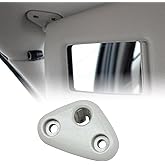 Sun Visor Mount Clip Compatible with Subaru Forester Impreza Crosstrek BRZ, Gray Sun Visor Repair Bracket Replacement, Visor Pivot Mount Clip Driver or Passenger Side