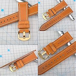 REZERO Watch Band, Vintage Leather Watch Strap