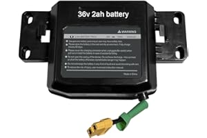 CPZZ 36v Hoverboard Battery Replacement 36V 2Ah Rechargeable Battery with Case Compatible for Jetson Hoverboard Battery-Size: 6.5 * 3.2 * 1.8in,72￵￵W￵￵h