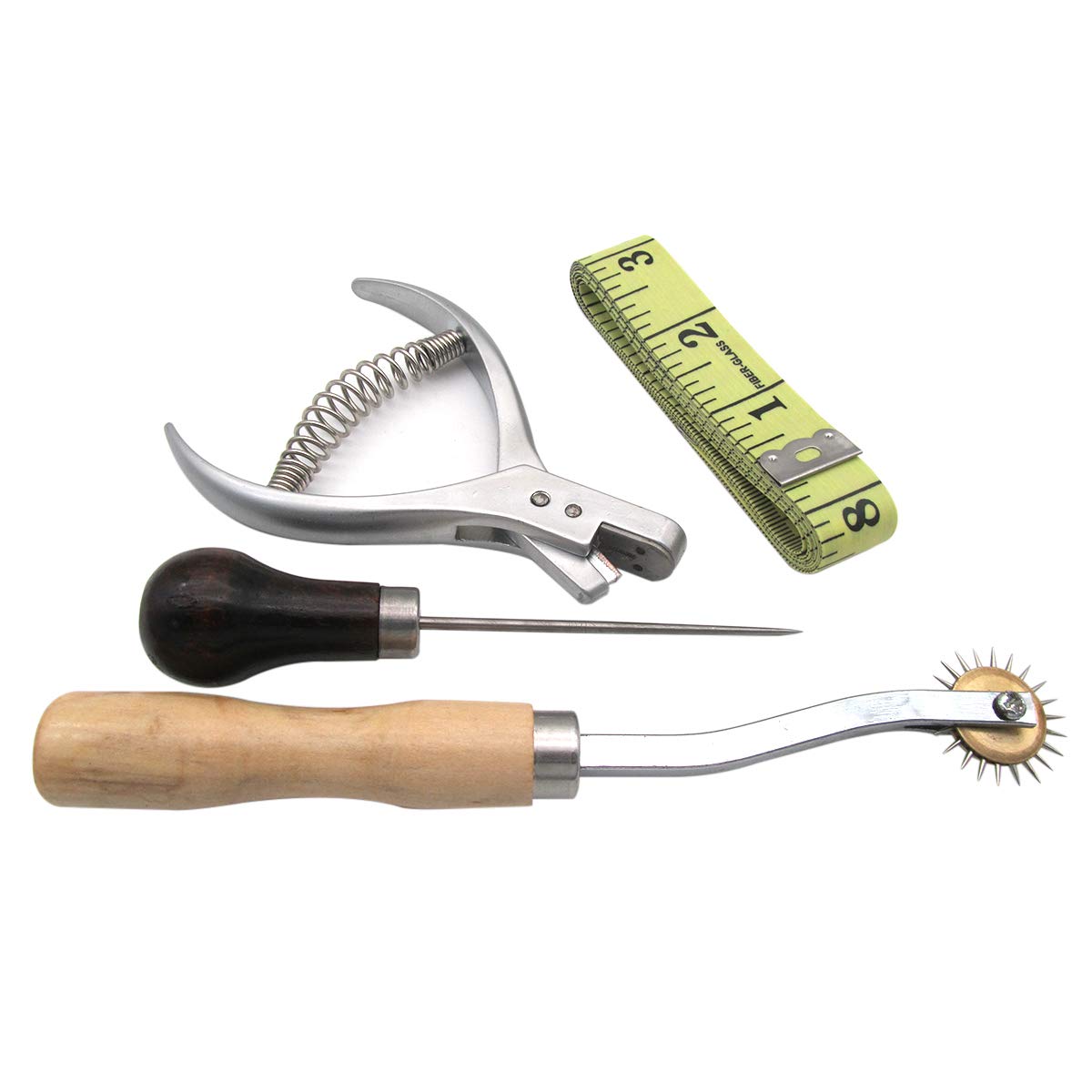 KUNPENG – Pattern Designers Set – NOTCHER + AWL + TRACKING WHEEL + TAPE 1 set