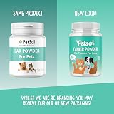 PetSol Fast Acting Ear Powder Large 30g Tub for Pets - External Use view 2
