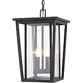 Z-Lite 571CHB-ORB 2 Light Outdoor Chain Mount Ceiling Fixture, Oil Rubbed Bronze