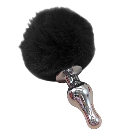 Mitlfuny Sex Spielzeug Schmuck Anal Butt Plug,Analplug aus Aluminiumlegierung Fuchsschwanz Butt Plug Analsex Spielzeug Analsc