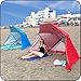EasyGo BrellaTM -The Ultimate 2 in 1 Umbrella Shelter - Works as a Sport or Beach Canopy Tent - Opens in 5 Seconds!!!