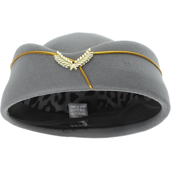 HONMEET Women Beret Hat for Flight Attendants Stylish 