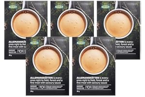 IKEA 703.543.09 ALLEMANSRÄTTEN 1.0 Oz. Mix (Pack of 5) for Swedish Meatball Cream Sauce; Mix with Spices Like Green Peppercorn, Herbs Like Thyme or Your Favorite Mustard; Make Your Sauce More Exciting