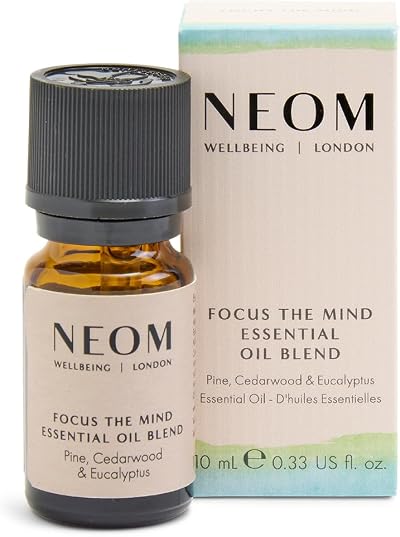 Neom Focus The Mind Essential Oil Blend 10ml Pine Cedarwood Eucalyptus