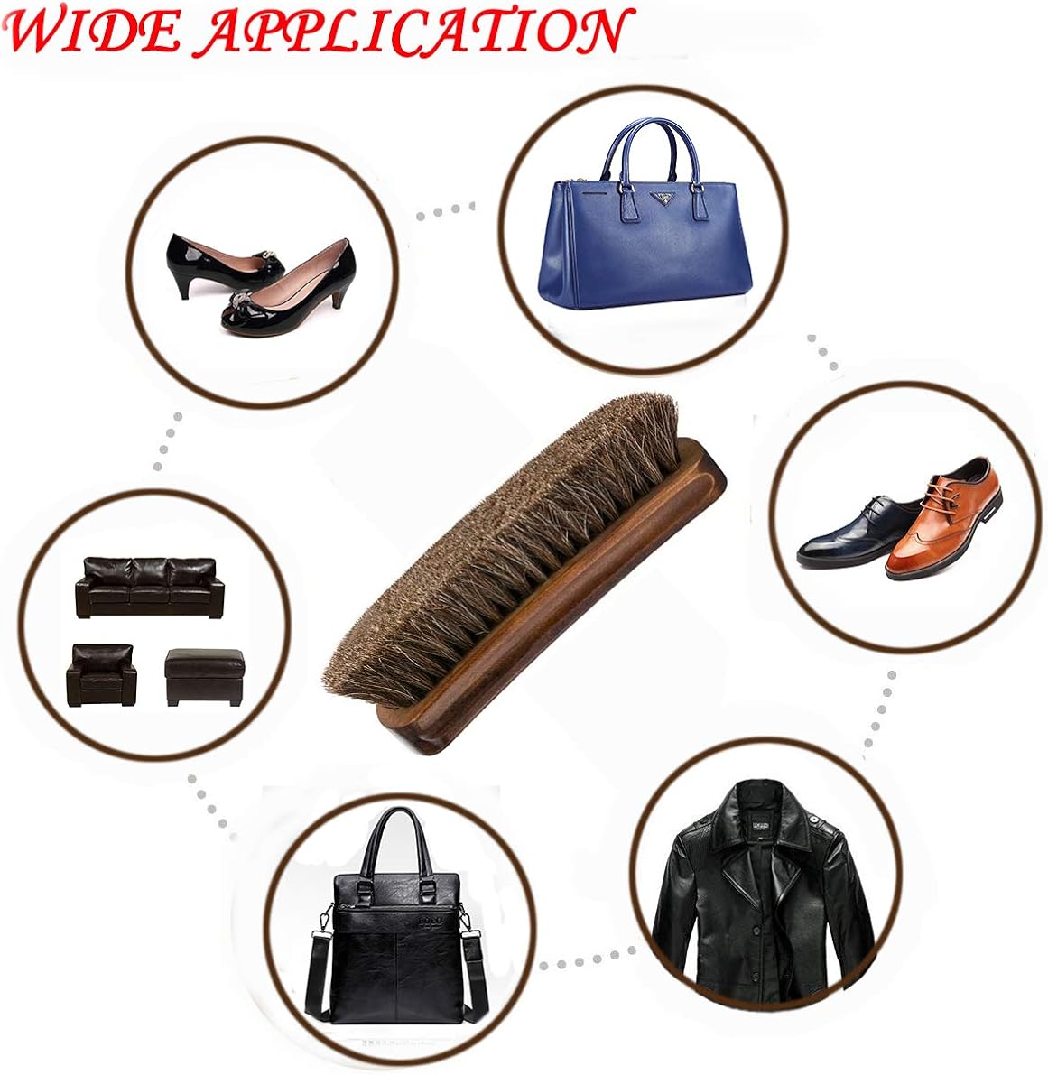 Large Selection Horsehair Shoe Brush Igiyi Brown Horse Hair Shoe Shine Brushes Horse Bristle Cleaning Polishing Kit For Leather Boots Bags And More 5 9 X1 6 X 1 67 Shoes Big Discount Prices Maximareview Com