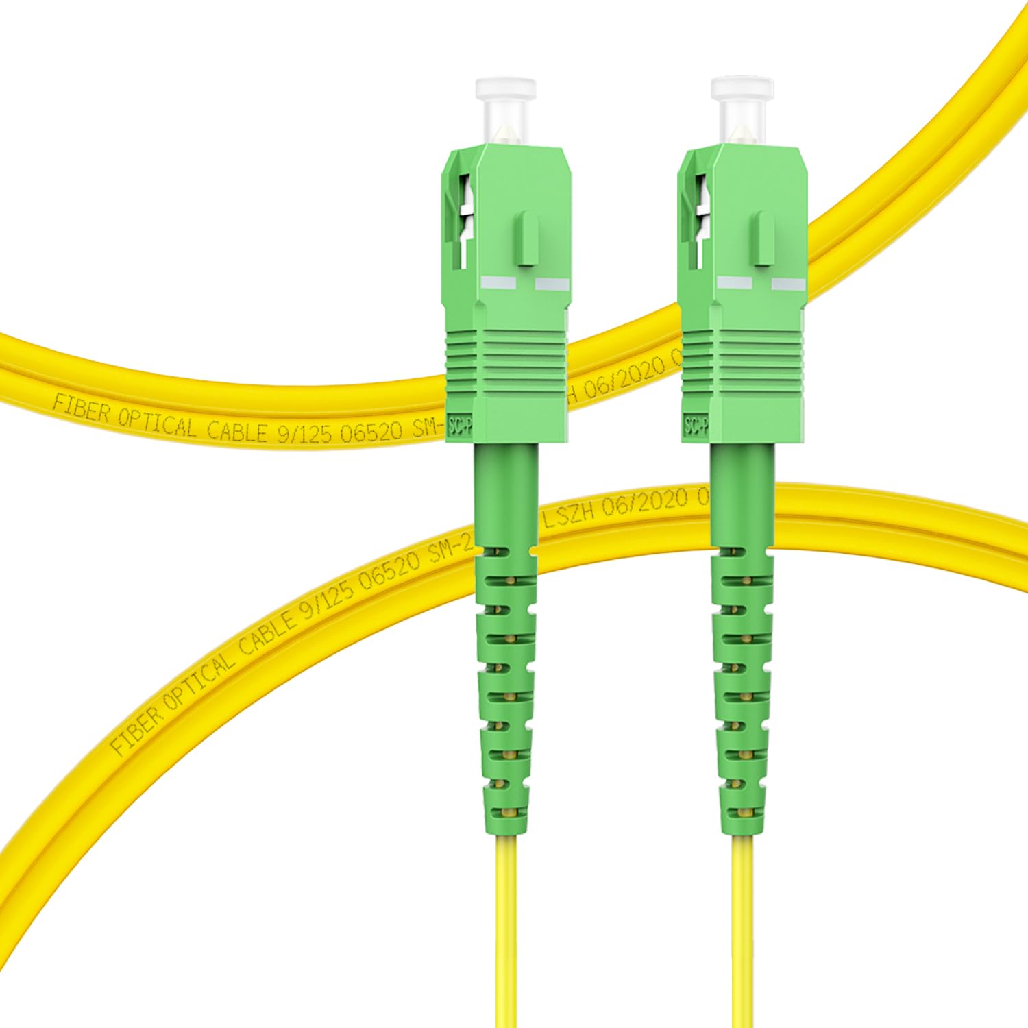 FLYPROFiber OS2 0.5M(1.6ft) SC/APC to SC/APC Fiber