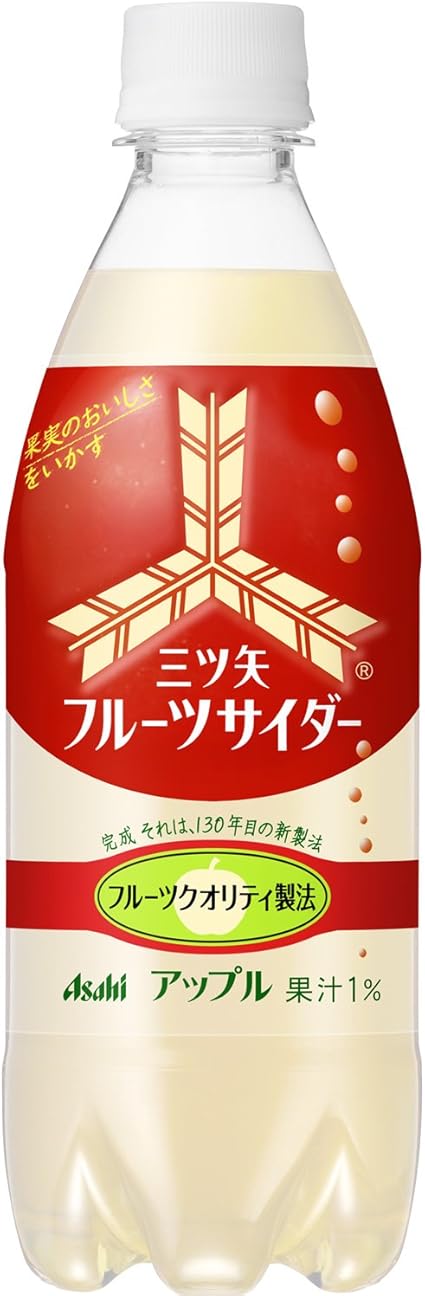 Amazon 三ツ矢 フルーツサイダー アップル 500ml 24本 三ツ矢サイダー 炭酸飲料 通販