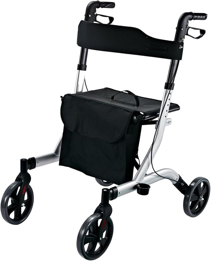 Rollator pieghevole in acciaio a 3 ruote Cryo - Moretti - Ortopedie