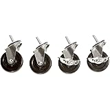 Seville Classics 3" Shelving Unit Wheels (Set of 4)