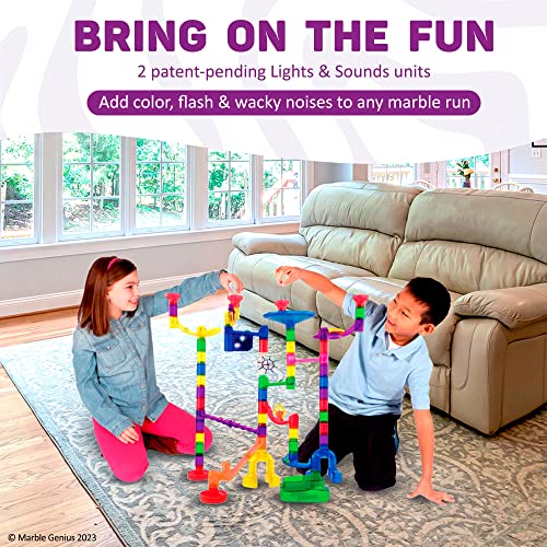 Marble Genius Marble Run Lights & Sounds Accessory Set 14 Randomized
