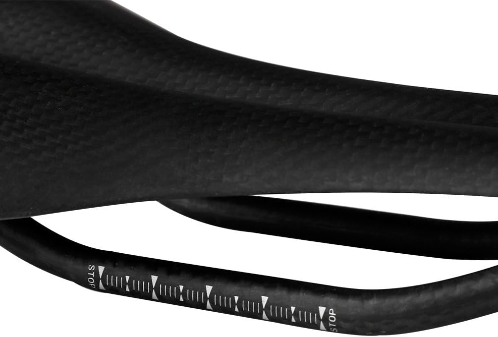 ROCKBROS Bike Saddle Full Carbon Fiber Bike Seat UltraLight Carbon