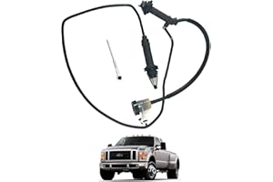 Tiny Force Clutch Master Slave Cylinder Assembly Kit Compatible With 1999-2007 Ford F-250 F-350 F-450 F-550 Super Duty Diesel Replace CC649021 136.65620