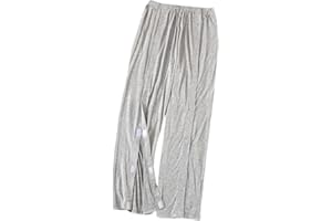 Aylashine Bedridden Patient Pants,Tear Away Pants with 2 Sides Magic Stickers for Post-Surgery