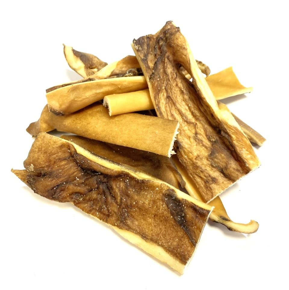 Beef Head Skin 200g Natural Dog Treats Chews SLD