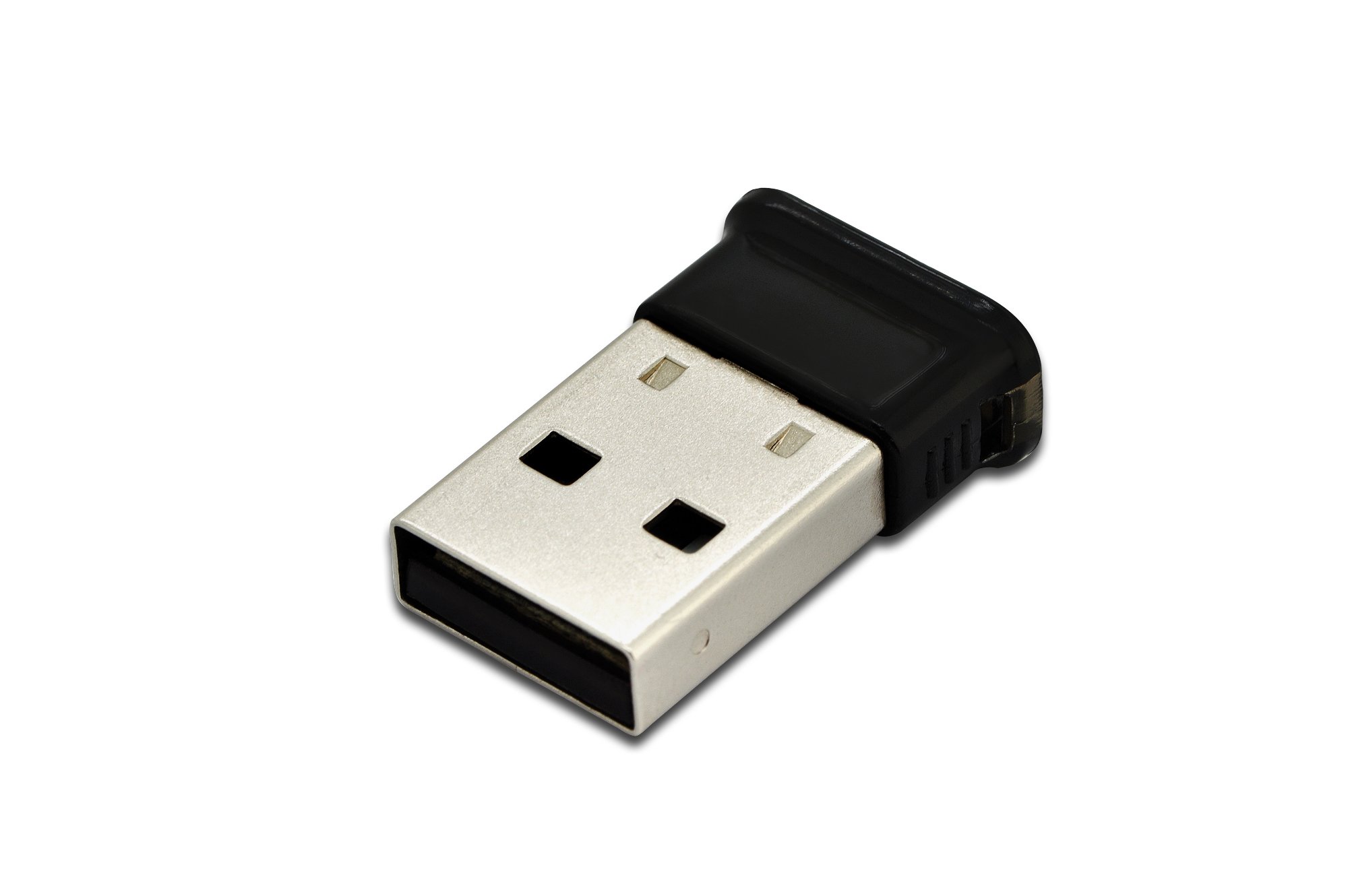 DIGITUS Bluetooth 4.0 USB adapter - USB 2.0 - up to 10m range - for laptop & desktop - Bluetooth stick - Plug & Play