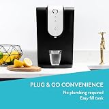 Aqua Optima Lumi Chilled Water Dispenser 8.2L Evolve+ Filter Red UK view 6