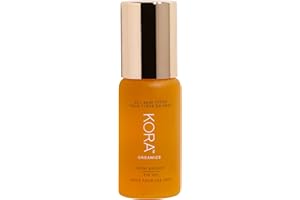 KORA Organics Noni Radiant Hydrating Under Eye Oil Roller, Smooth & Tone, Certified Organic, Cruelty Free Eye Serum - Delicate Eyebag Remover - Travel Essential for Puffy Face & Wrinkes - 0.34 Fl Oz