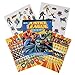 Justice League Superhero Cape and Mask Costumes Set - Matching 295 Reward Stickers