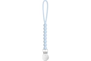 Ryan & Rose Cutie Clip Judy - Pacifier Clip Holder Silicone (Judy, Blue)