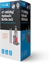 Simply Auto BJ4T Hydraulic Bottle Jack 4 Tonne 4000kg Silver view 2