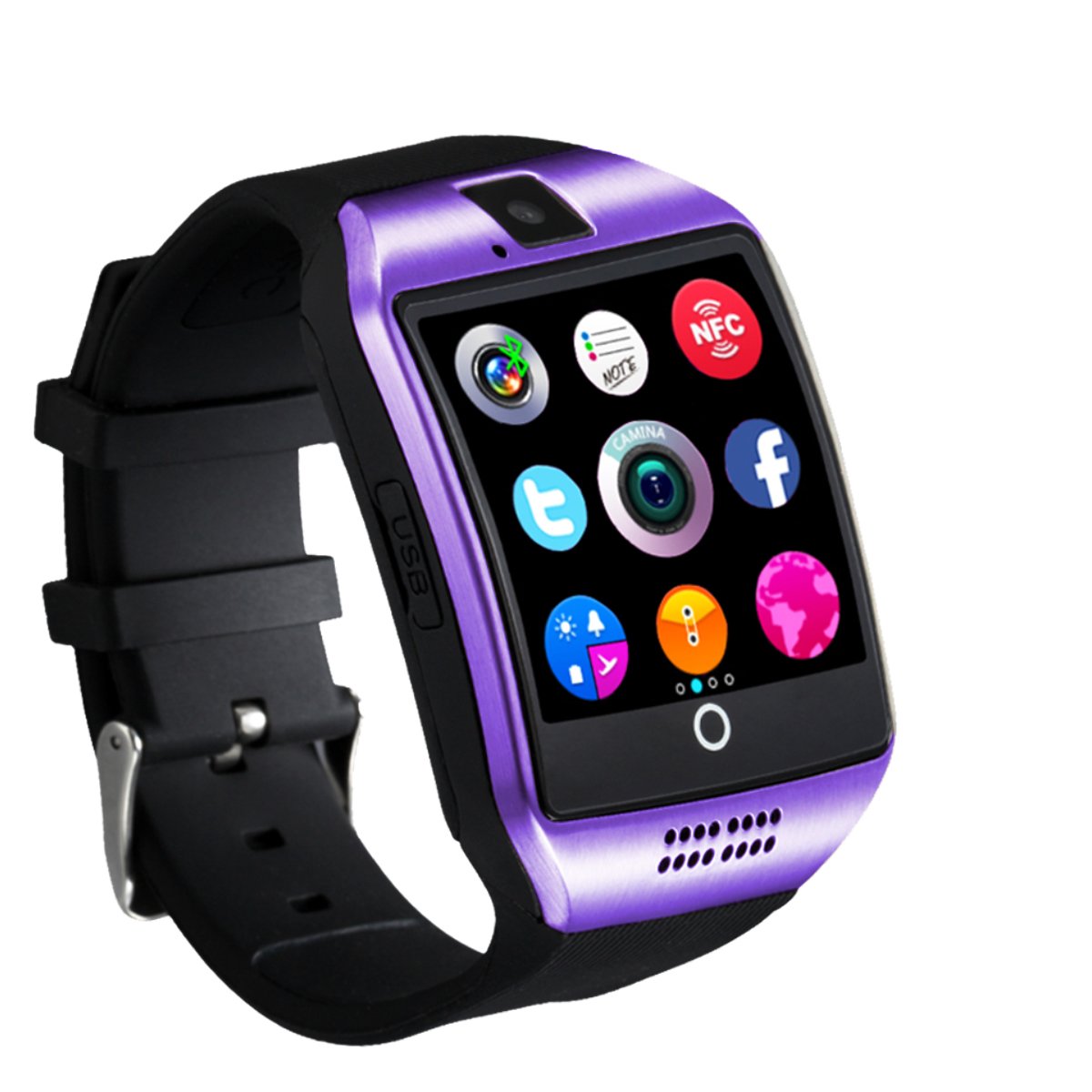 Reloj inteligente (rosa): Amazon.es: Electrónica