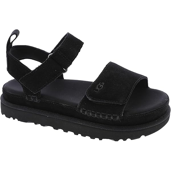 Amazon.com | UGG Women's Zayne Ankle Strap Sandal, Black, 11