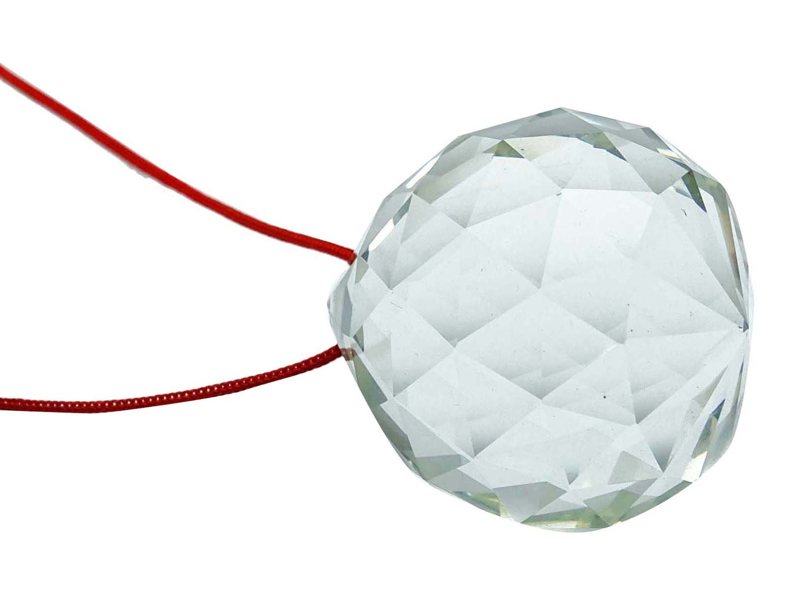 Harmonize Clear Crystal Ball Prism Hanging Drops Wall Decor Loupan Feng Shui Decor Reiki Healing Crystal