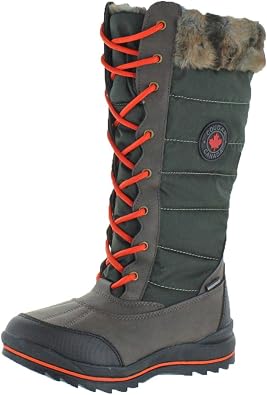 Amazon.com: Cougar Shoes Chateau Botas de nieve para mujer, Verde, 9: Shoes