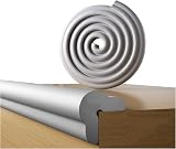 Fozobaiy Safety Edge Corner Guards Grey 2m Foam Bumpers 25mm Thick view 1