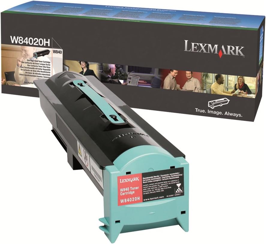 Lexmark W84020H black laser toner cartridge W840 / W840dn / W840n, 1