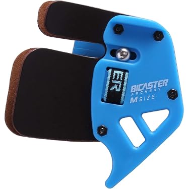 Protège-Doigts Barebow Horween Cordovan Cuir + Laiton - Main Droite - Pour Tir à L'Arc Précis