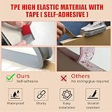 Flintronic U-Shaped Edge Banding TPE 5m 12mm Self-Adhesive Furniture Edge Trim view 3