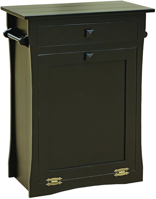 Amazon Com Furniture Barn Usa Brown Maple Tilt Out Trash